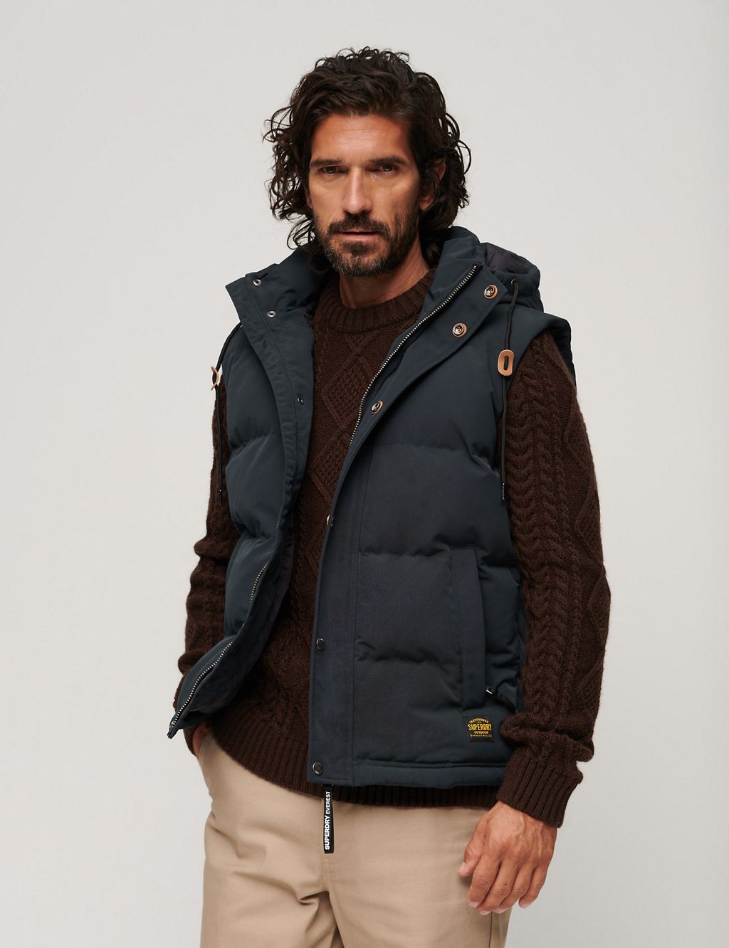 Hooded Quilted Padded Gilet 3 of 7