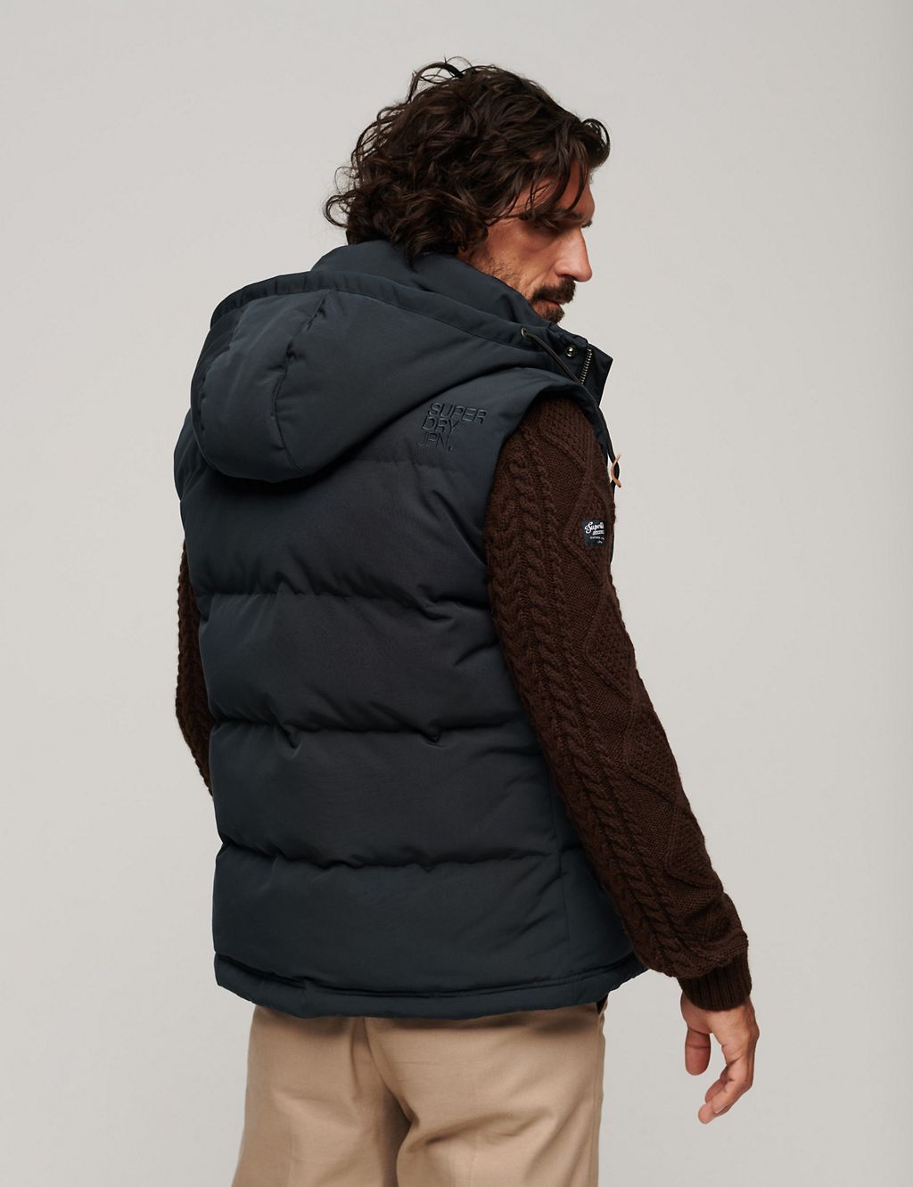 Hooded Quilted Padded Gilet 6 of 7