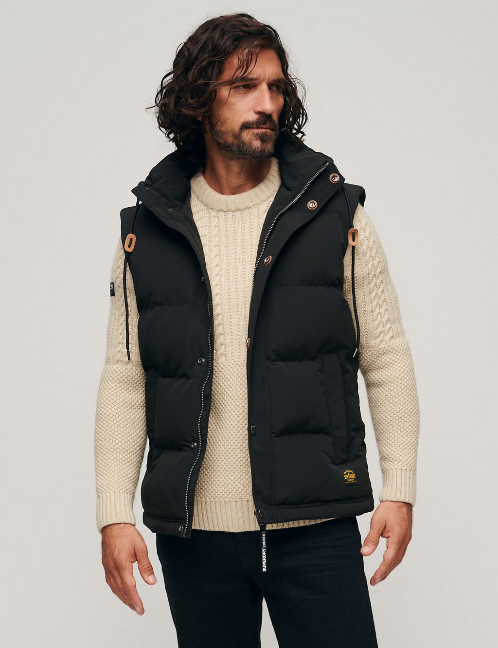 Hooded Quilted Padded Gilet 3 of 7