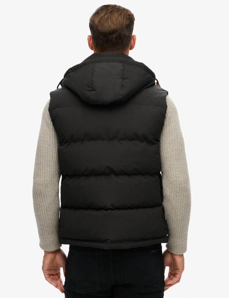 Hooded Quilted Padded Gilet 5 of 7