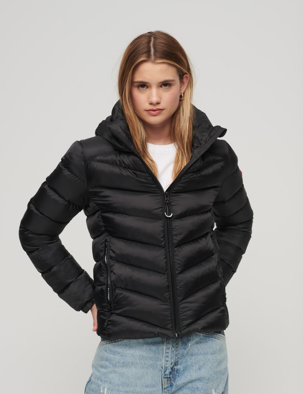 Hooded Quilted Puffer Jacket 3 of 3