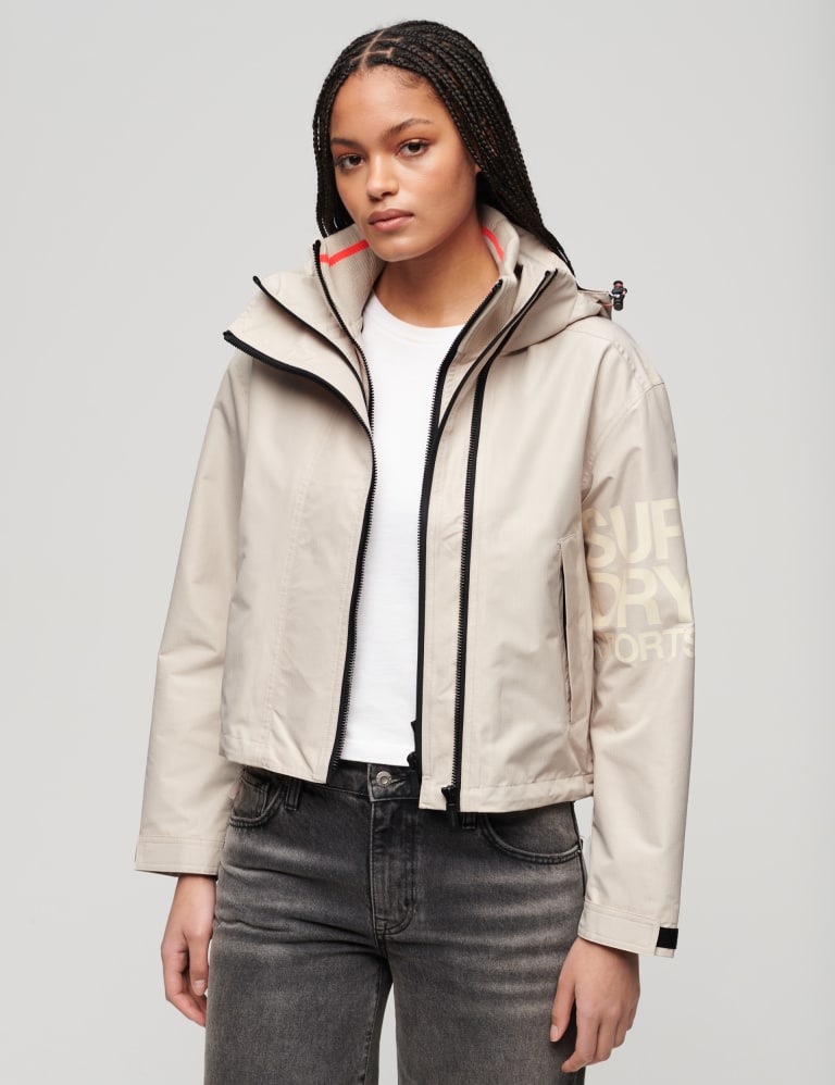 Superdry hot sale rain jacket