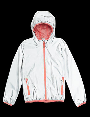 Hooded Reflective Jacket with Stormwear™ & Thinsulate™ (3-14 Years) Image 2 of 4