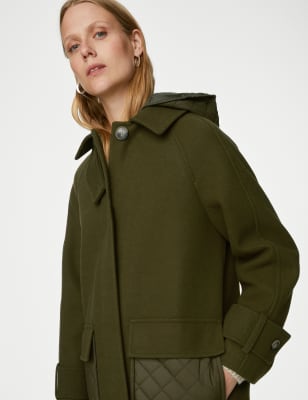 Fleece car clearance coat womens