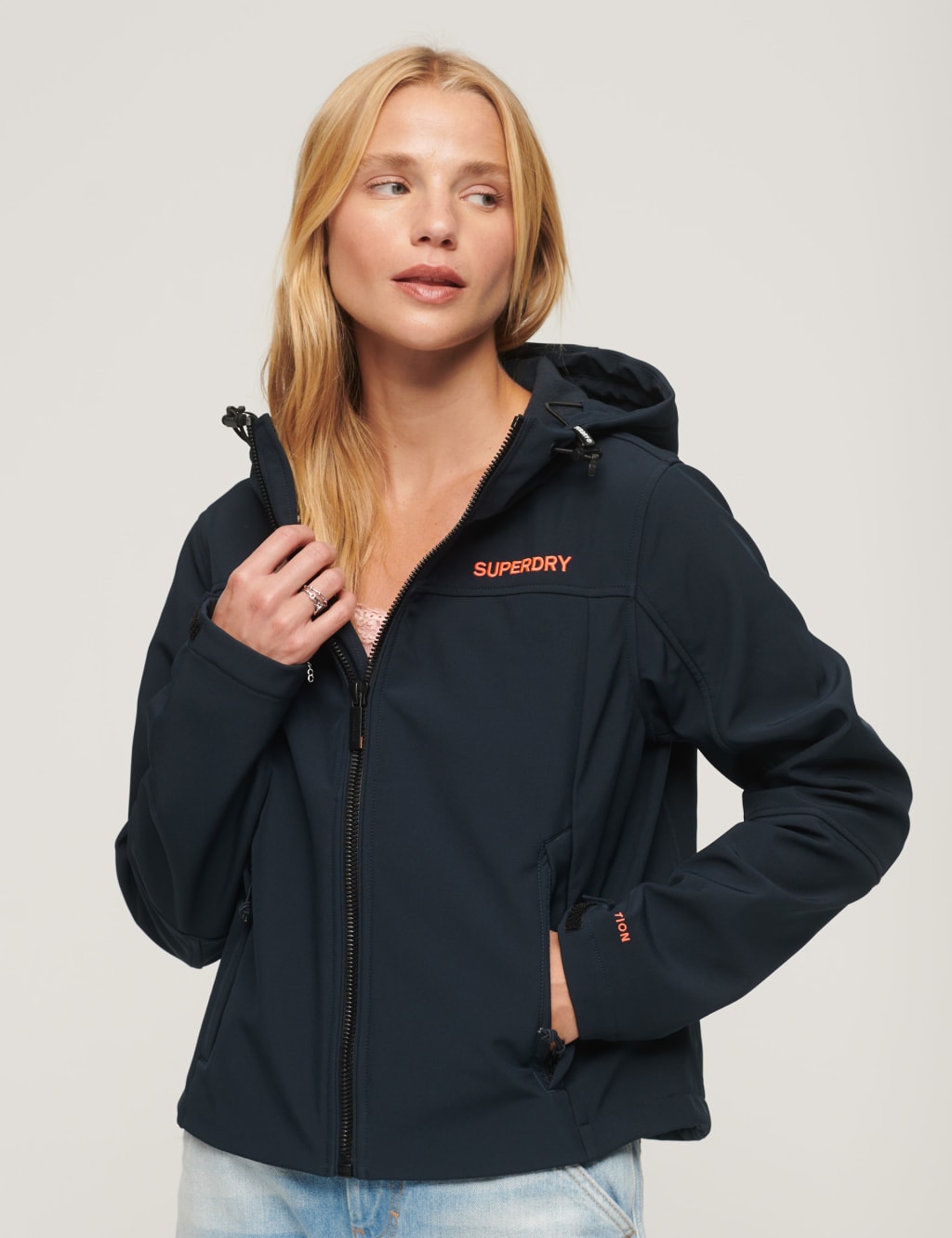 Haut Cropped Superdry Femme - Imprimé à Carreaux, Taille S, Occasion Très Bon état