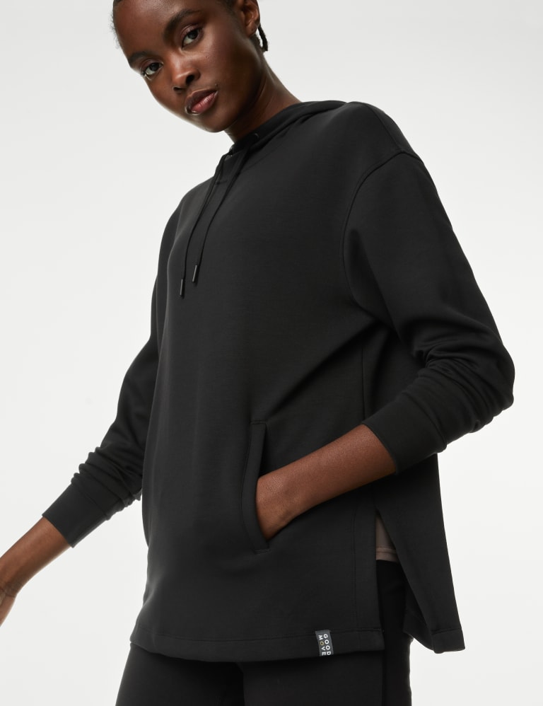 Lace sleeve hoodie 2025