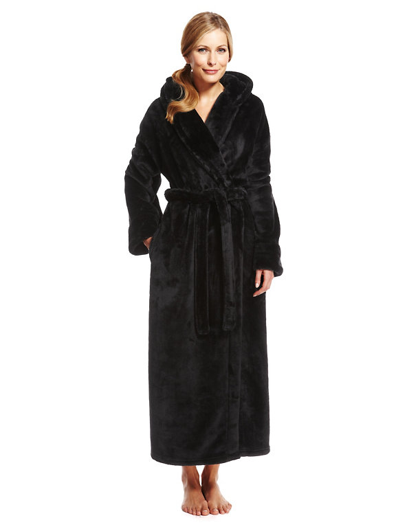 Hooded Shimmer Soft™ Dressing Gown Image 1 of 2