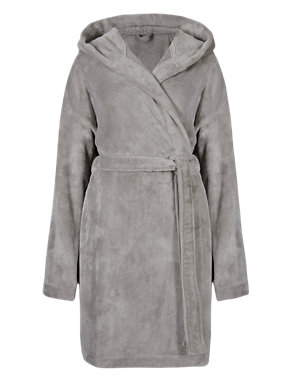 Hooded Shimmer Soft™ Dressing Gown Image 2 of 4