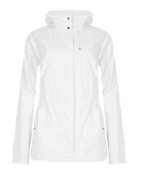 Hooded Shirt Jacket with Stormwear™ Image 2 of 4