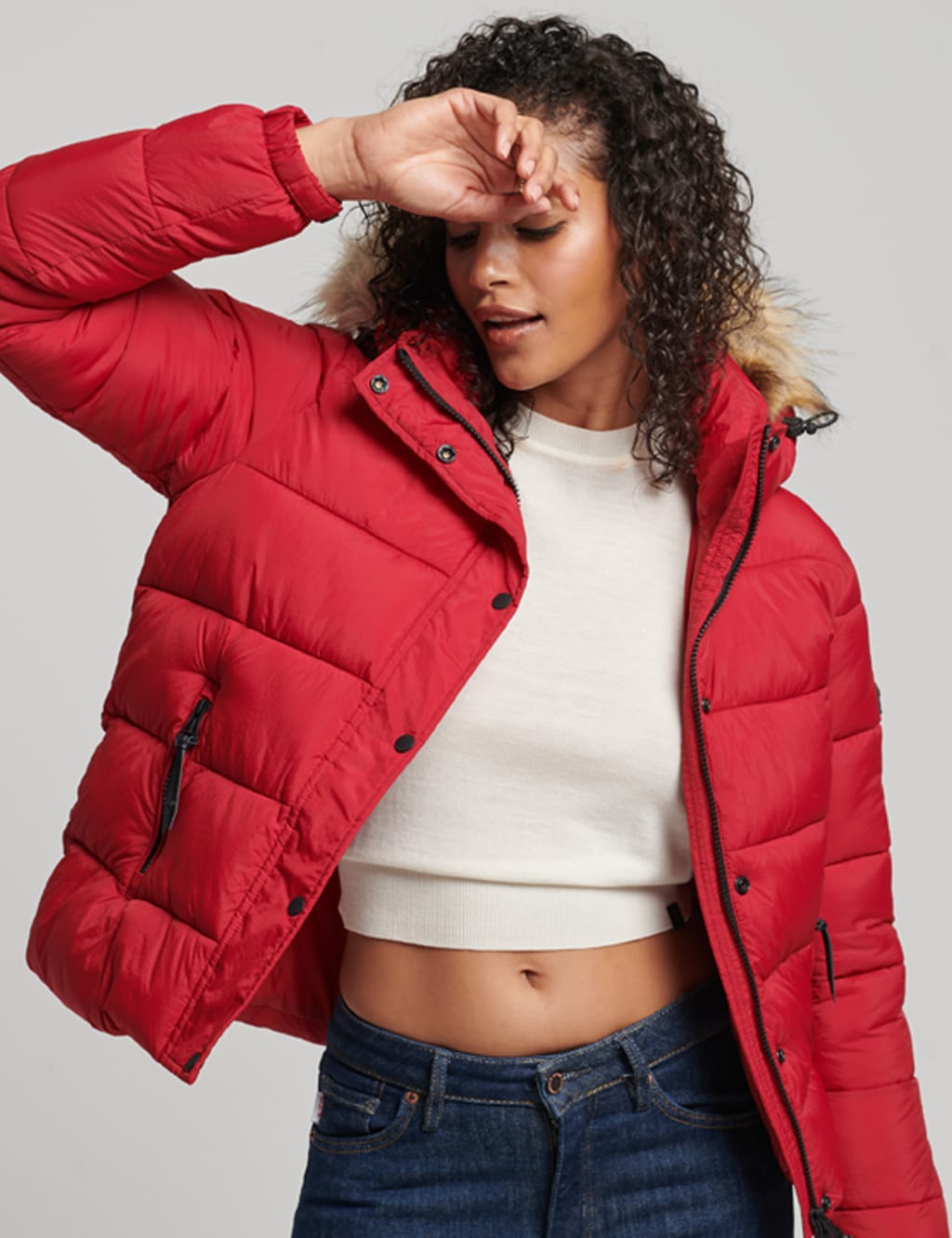 Hooded Short Puffer Jacket 2 of 6