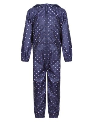 Hooded Spotted Puddle Suit with Stormwear™ (1-7 Years) | Indigo ...