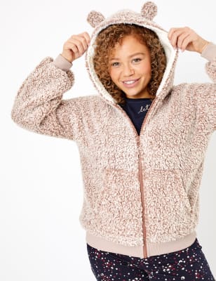 Teddy store fleece jacket