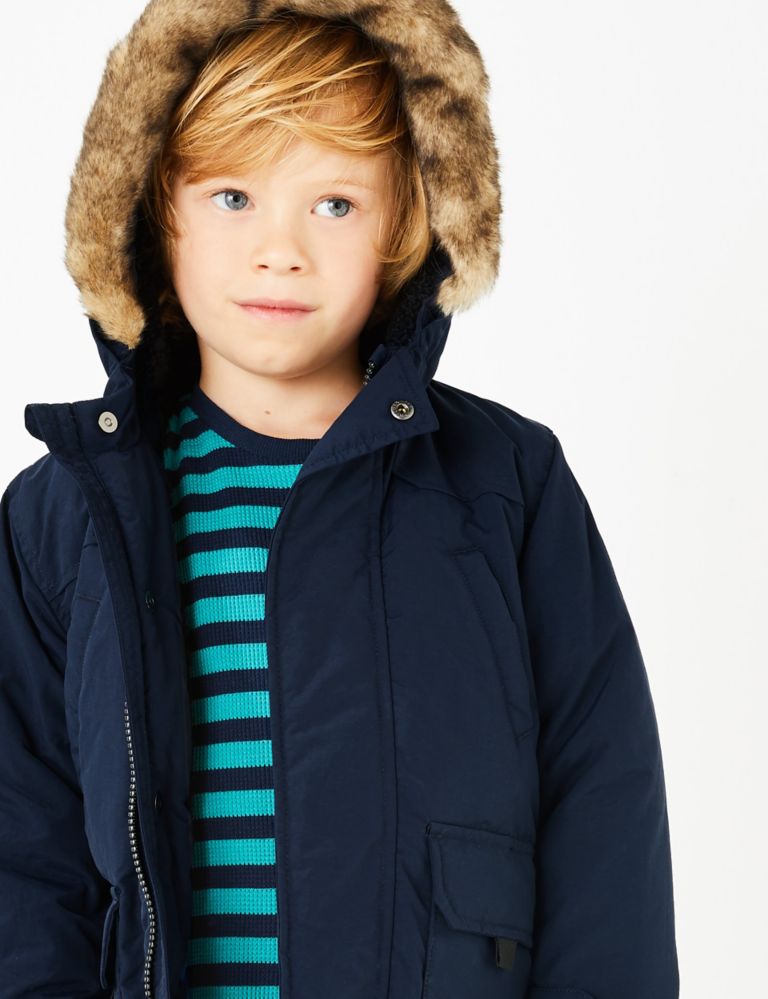 Hooded Twill Parka (3 Months - 7 Years) 3 of 7
