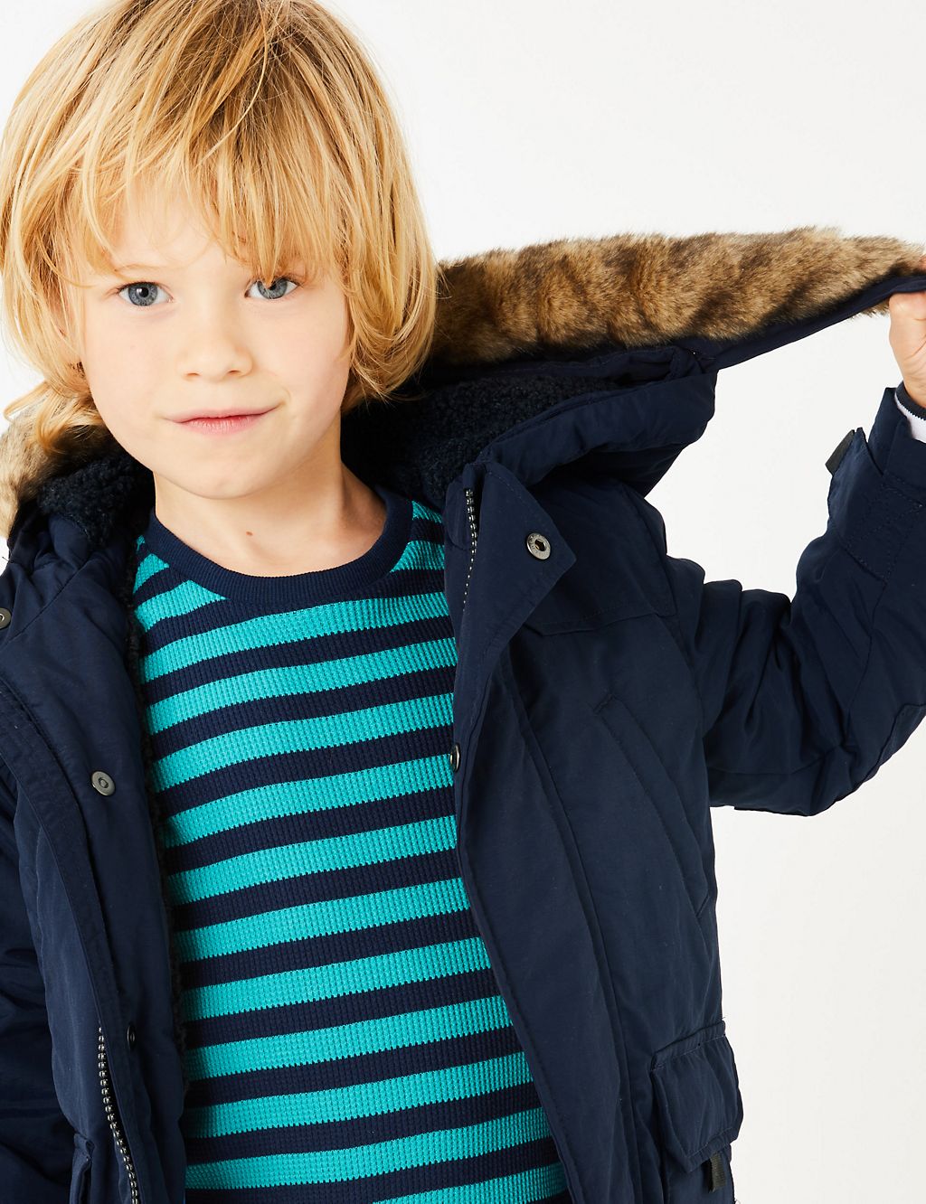 Hooded Twill Parka (3 Months - 7 Years) 4 of 7