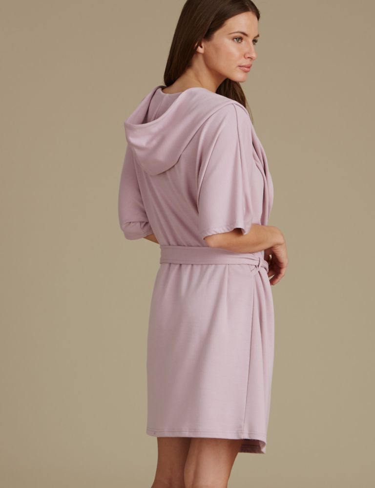 Hooded Wrap Dressing Gown 3 of 7