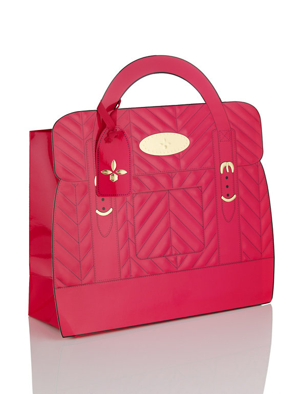 Hot Pink Handbag Gift Bag Image 1 of 2