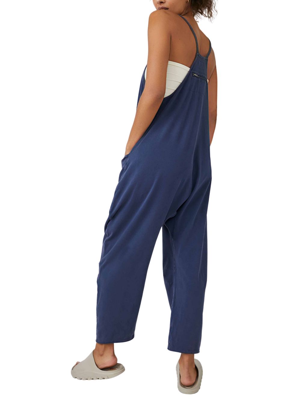 Hot Shot Cotton Rich Relaxed Jumpsuit 2 of 4