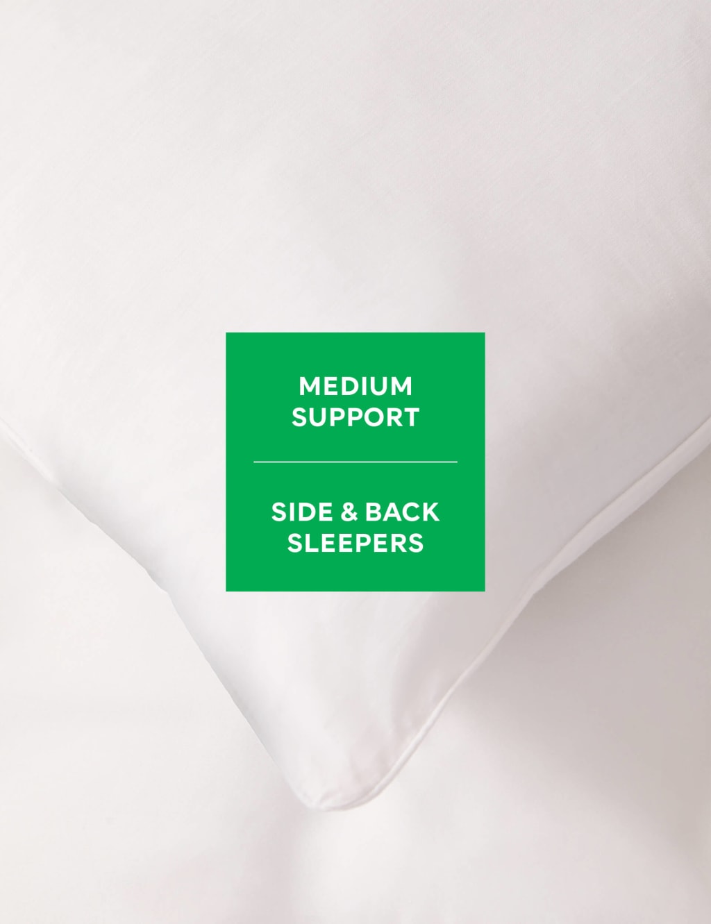 Hotel Soft Cotton Medium Pillow 2pk