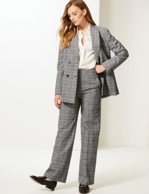 H and clearance m checked blazer