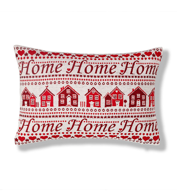 House Chenille Cushion Image 1 of 1