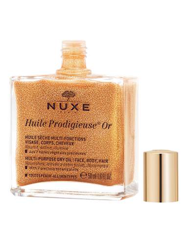 Huile Prodigieuse Multipurpose Golden Shimmer Oil 50ml 3 of 6