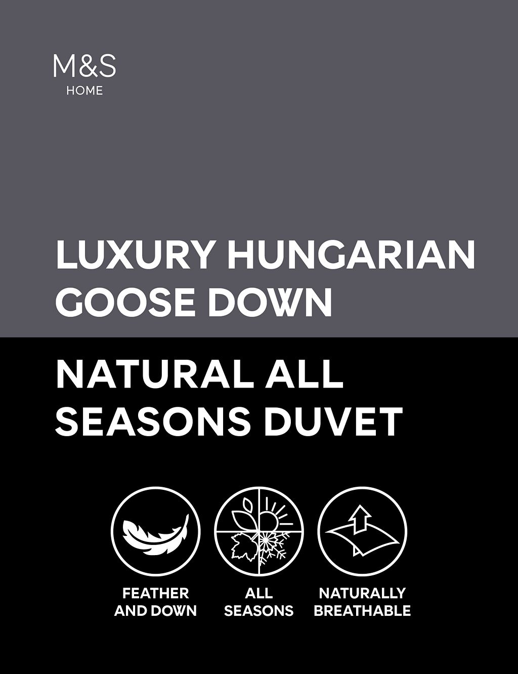 Hungarian Goose Down 13.5 Tog All Season Duvet 3 of 6