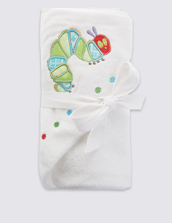Hungry Caterpillar Hooded Towel Image 1 of 2