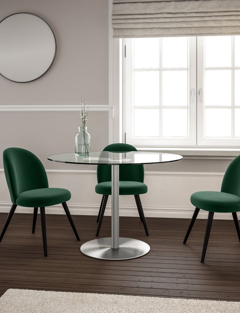 Huxley Large Round Dining Table 1 of 8
