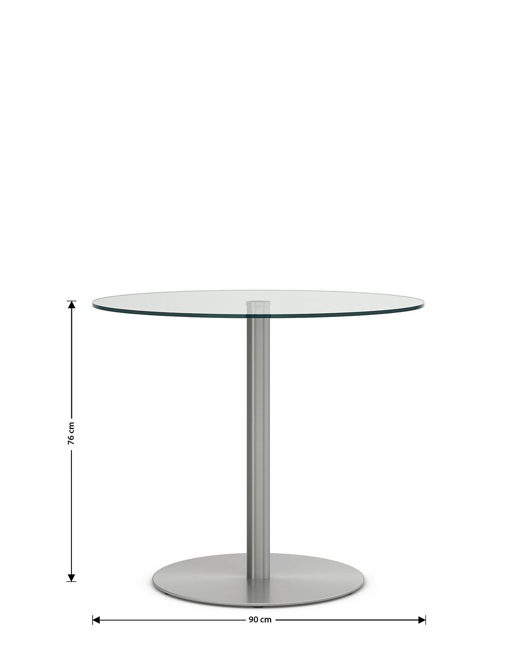 Huxley Round 4 Seater Dining Table 4 of 7