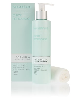 m&s hot cloth cleanser