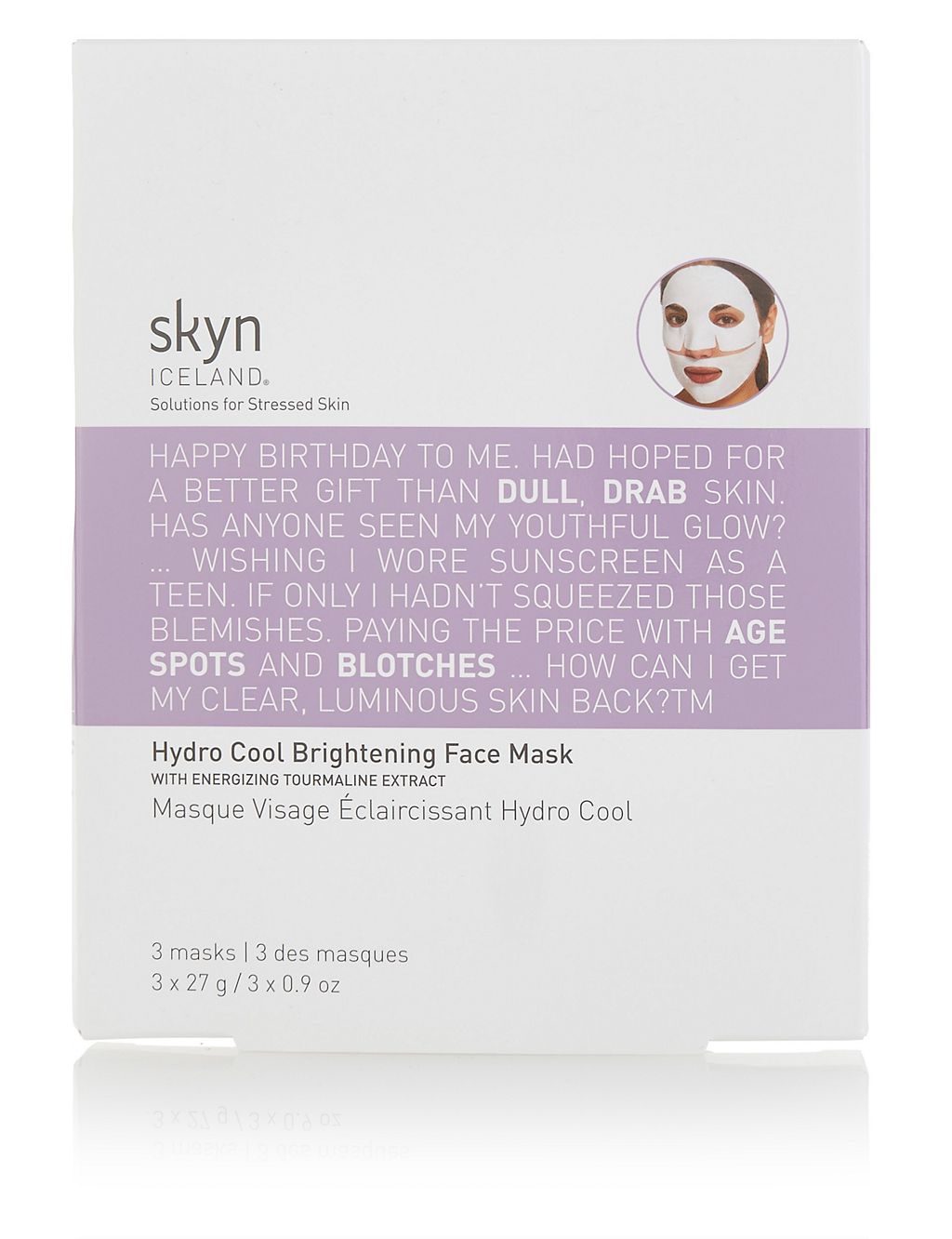 Hydro Cool Brightening Face Mask 2 of 3