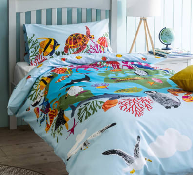 Ocean theme deals bedding