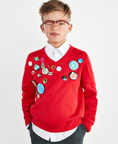 Boys uniform clearance sweater