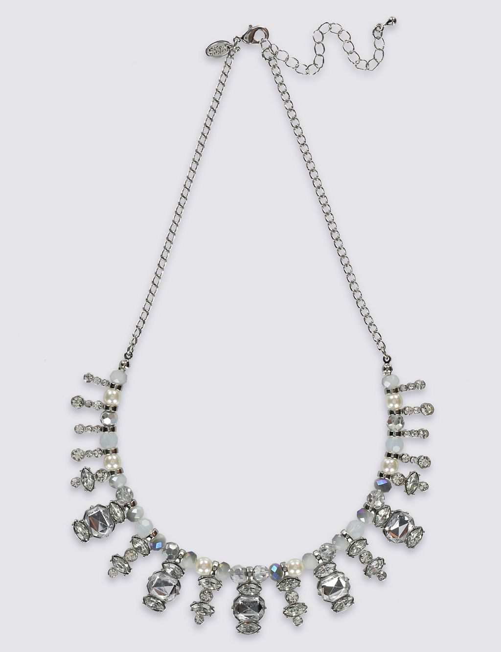 Ice Glimmer Collar Necklace 1 of 2