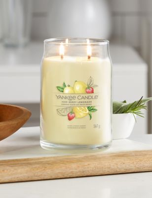 Iced Berry Lemonade Signature Large Jar Scented Candle, Yankee Candle