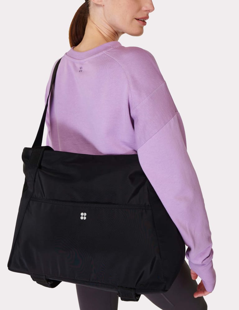 Sweaty Betty Duffle Tote Gym Bag, Beetle Blue