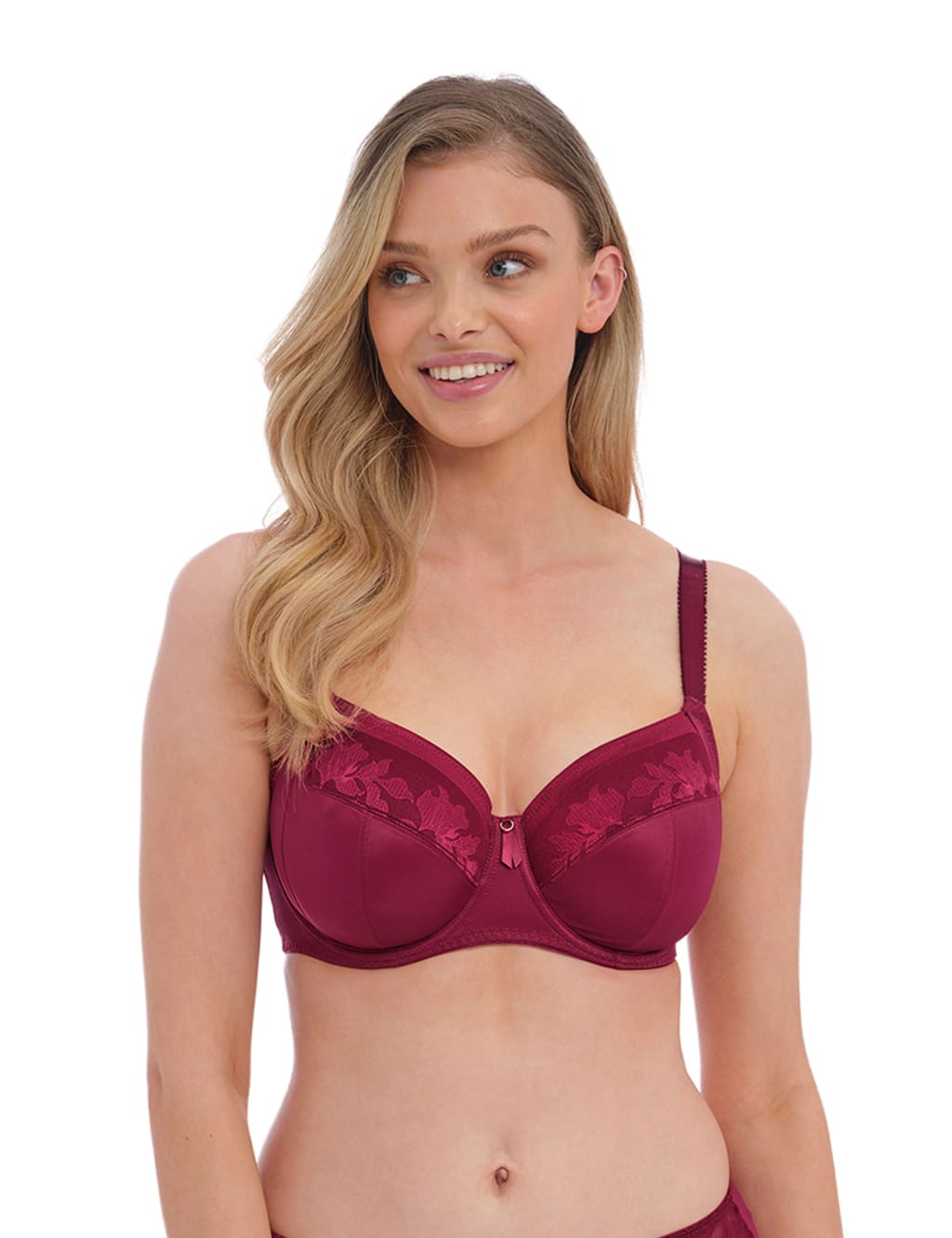 Illusion Wired Side Support Bra D-J 3 of 4