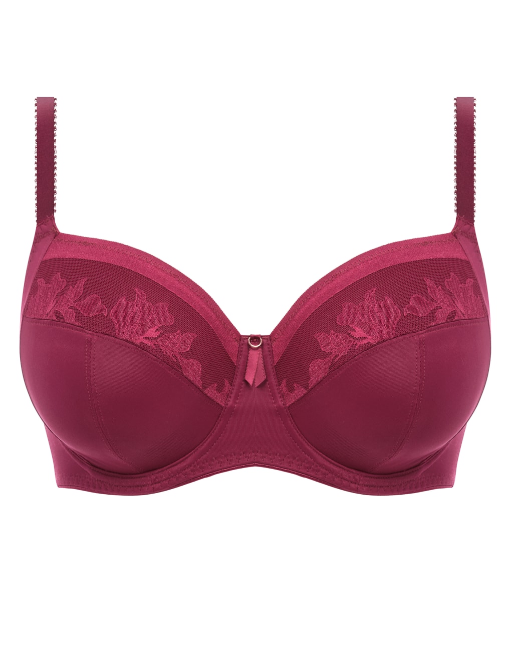 Illusion Wired Side Support Bra D-J 1 of 4