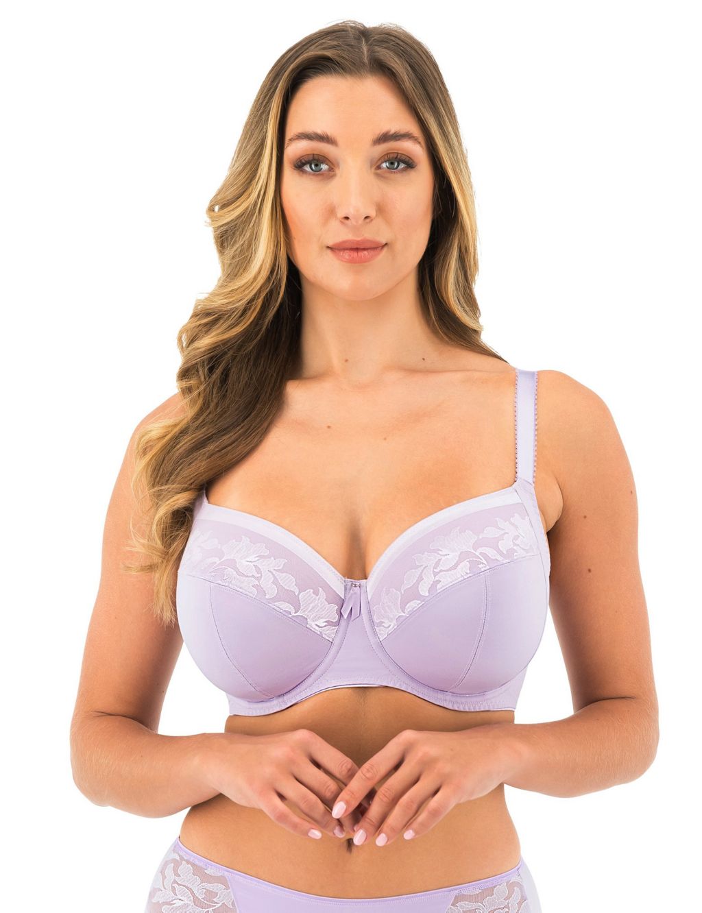 Illusion Wired Side Support Bra D-J 3 of 5