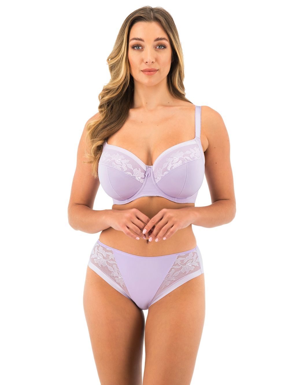 Illusion Wired Side Support Bra D-J 2 of 5