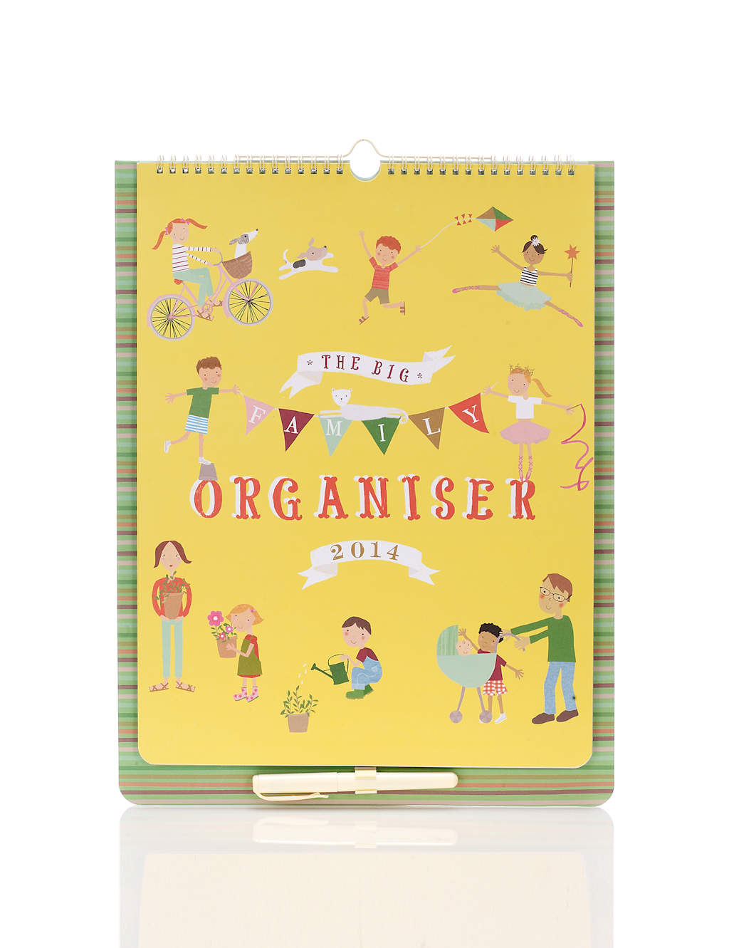 Illustrated 2014 Family Organiser M&S