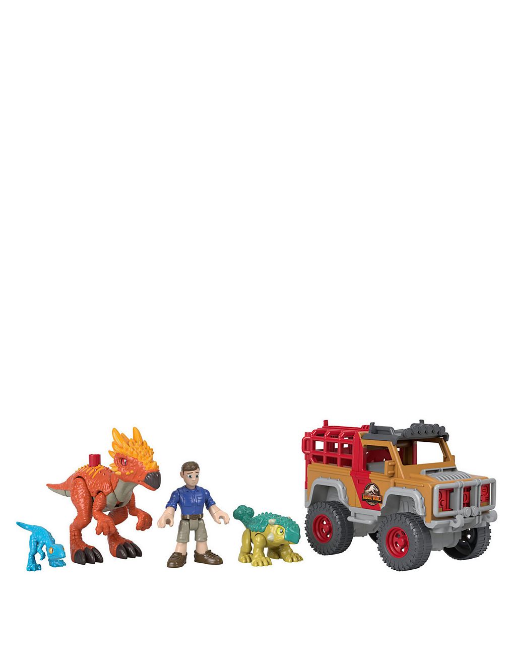 Imaginext: Jurassic World - Camp Cretaceous Vehicle, Figure and Dinos Pack 1 of 4