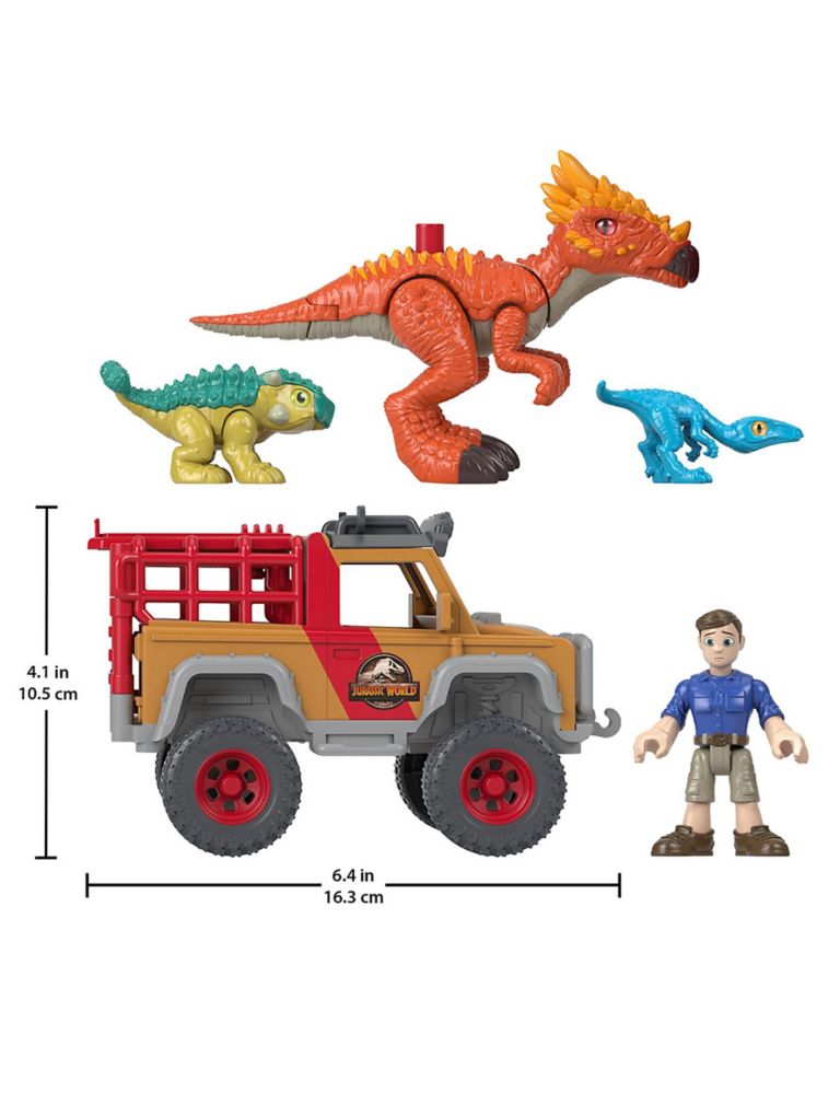 Imaginext: Jurassic World - Camp Cretaceous Vehicle, Figure and Dinos Pack 4 of 4