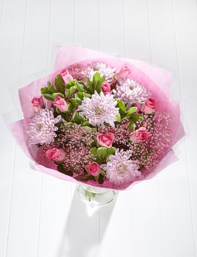 In the Pink - Limited Edition Breast Cancer Charity Bouquet 2 of 4