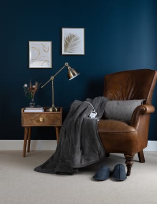 Intelligent Warmth Electric Heated Throw | Snuggledown | M&S