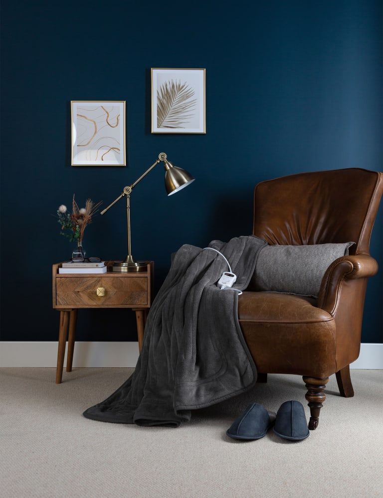 Heated throws from m&s top