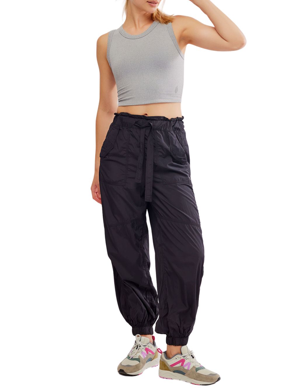 Into The Woods Cuffed High Waisted Joggers 1 of 6