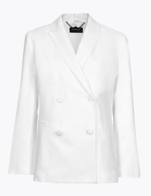 Marks and spencer hot sale linen jackets