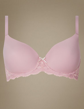 Isabella Lace Wing Padded Full Cup Bra A-DD Image 2 of 3