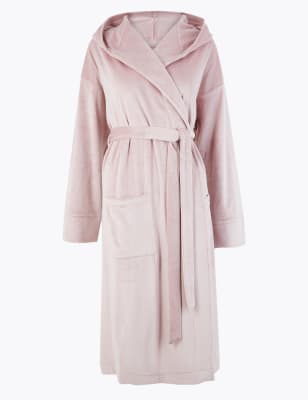 m&s dressing gown with zip